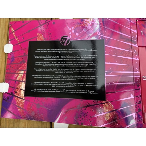 Beauty Blast Makeup Advent Calendar 2025 Beauty & Cosmetic 24 Items Open Box - Picture 3 of 6